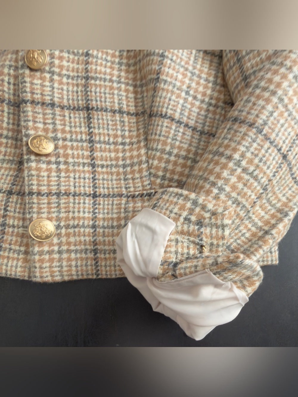 J.Crew Louisa Lady Jacket in Plaid English Wool - 2 - Picture 12 of 12